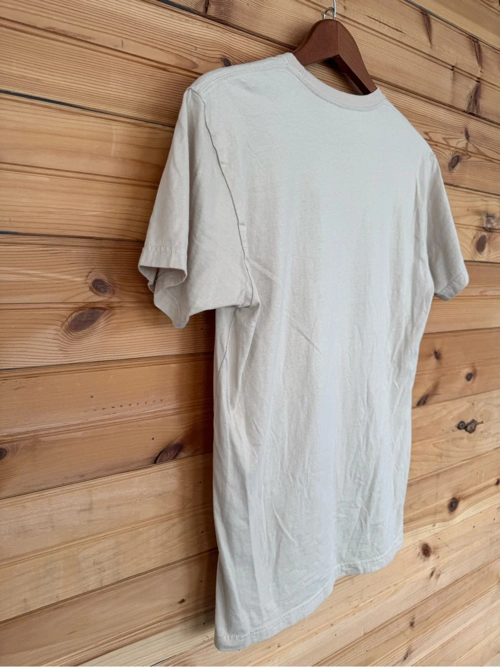 Jones Beach Graphic T-Shirt | Sand Beige | Unisex Medium | Worn Once